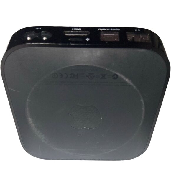 Apple TV 3rd Gen A1427 8GB 1080p HD Media Streamer Black Device Only WiFi HDMI - Picture 3 of 6